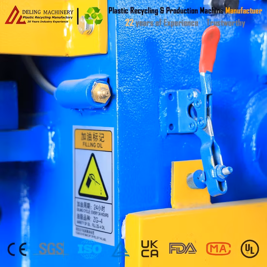 Granulator Raw Material HSS400 PP PVC Waste Plastic Crusher Plastic Recycle Crashing Machine for Auxiliary Injection Machine