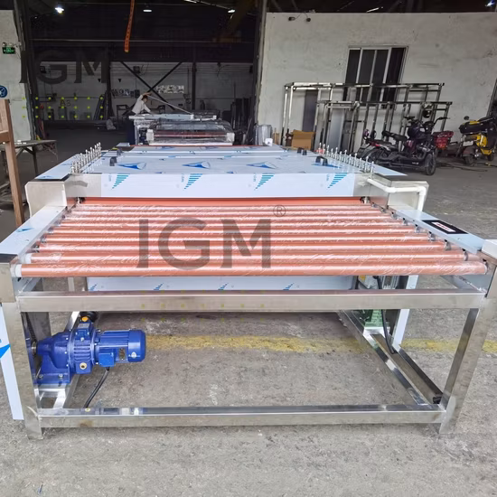 Maquinaria de limpieza y secado de vidrio horizontal Equipos de lavado de vidrio Lavadora de vidrio