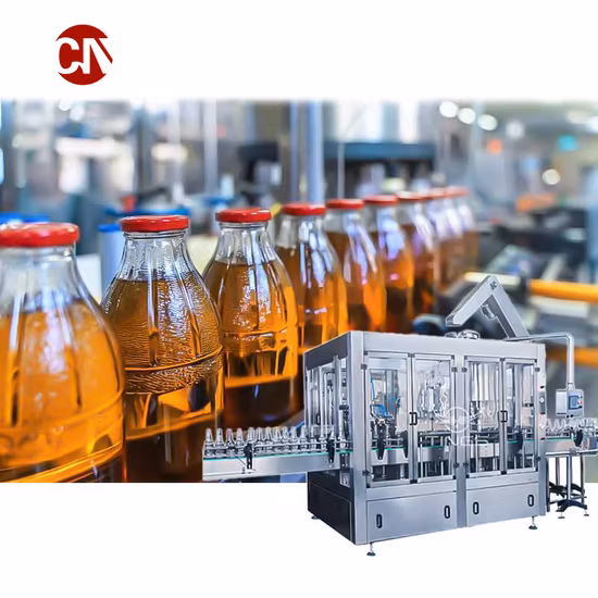 Venta del fabricante Máquina lineal de llenado y taponado Línea de producción para alimentos enlatados para pescado