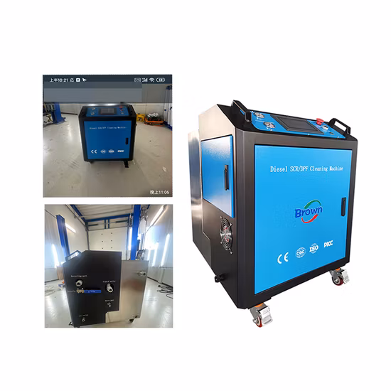 Lavado automático de autos Máquina de limpieza DPF Filtro de partículas diesel Máquina limpiadora de convertidor catalítico Máquina de limpieza de catalizadores Limpiador de sistema catalítico SCR