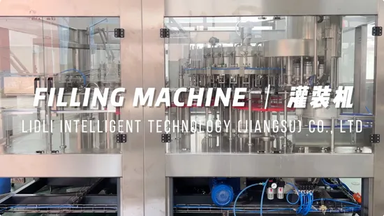 Botella automática para mascotas, botella de vidrio, lata de aluminio, jugo, llenado en frío aséptico/Ultra